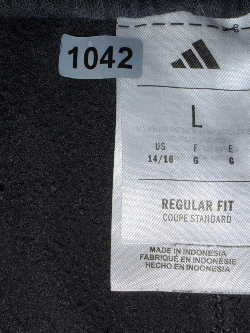adidas sleek black